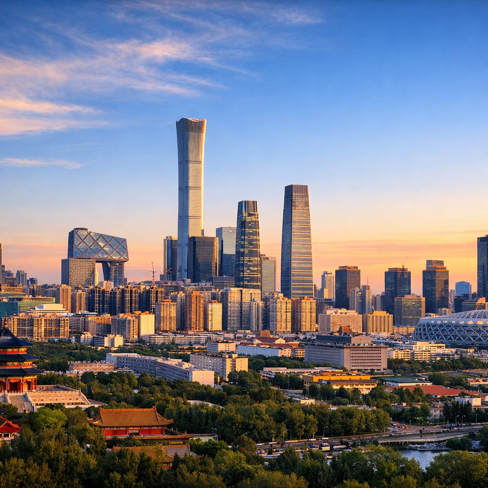 Beijing Skyline Panorama-1
