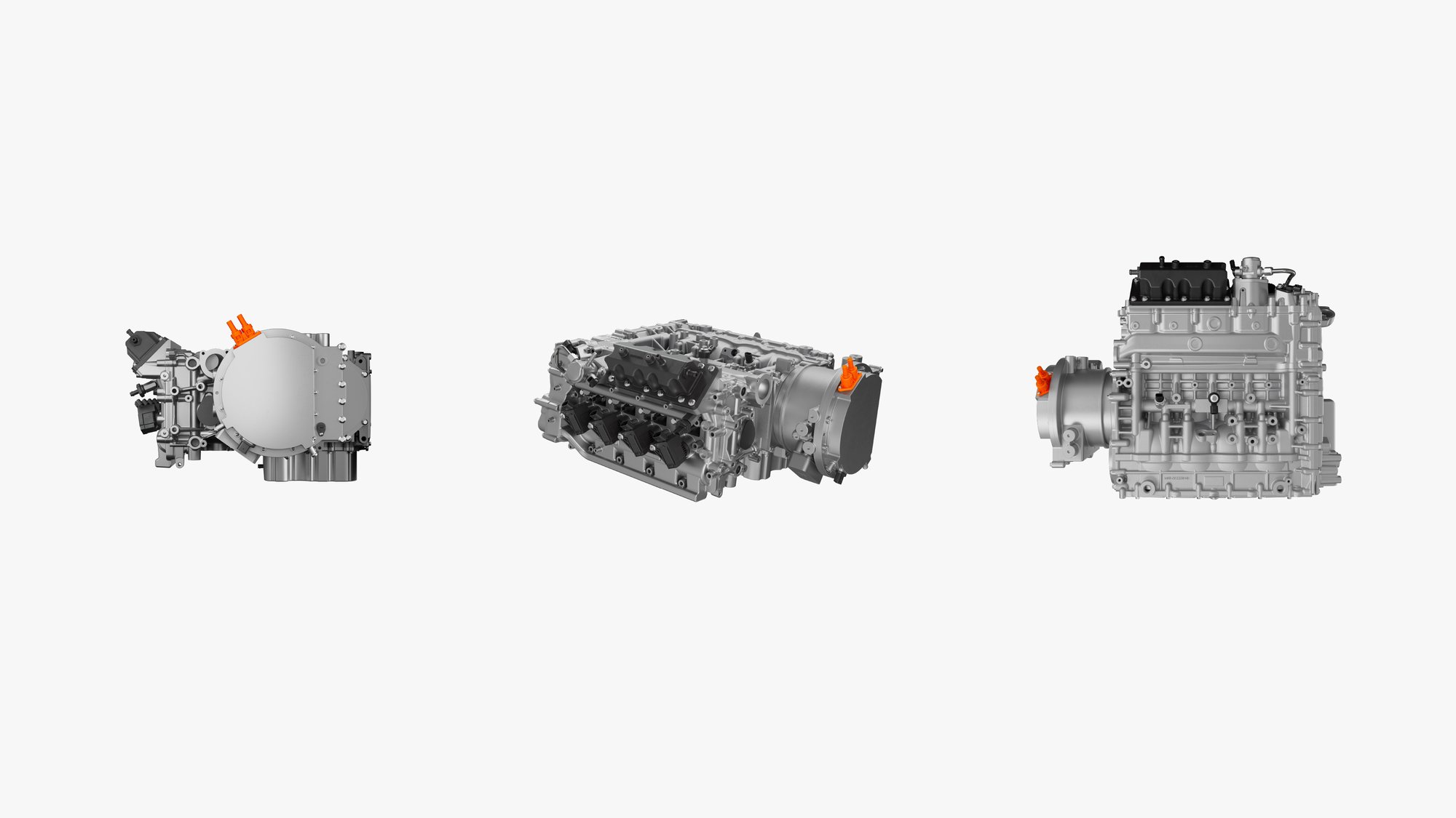 Three different angles of the X-RANGE C15 system