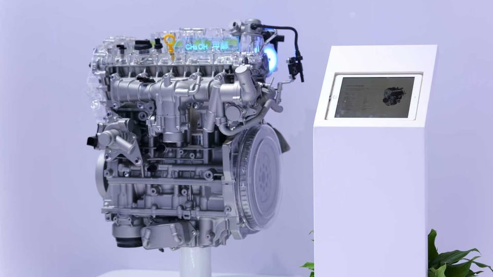 中国国际内燃机及动力装备博览会-D20甲醇发动机(DHE20TDM)-1