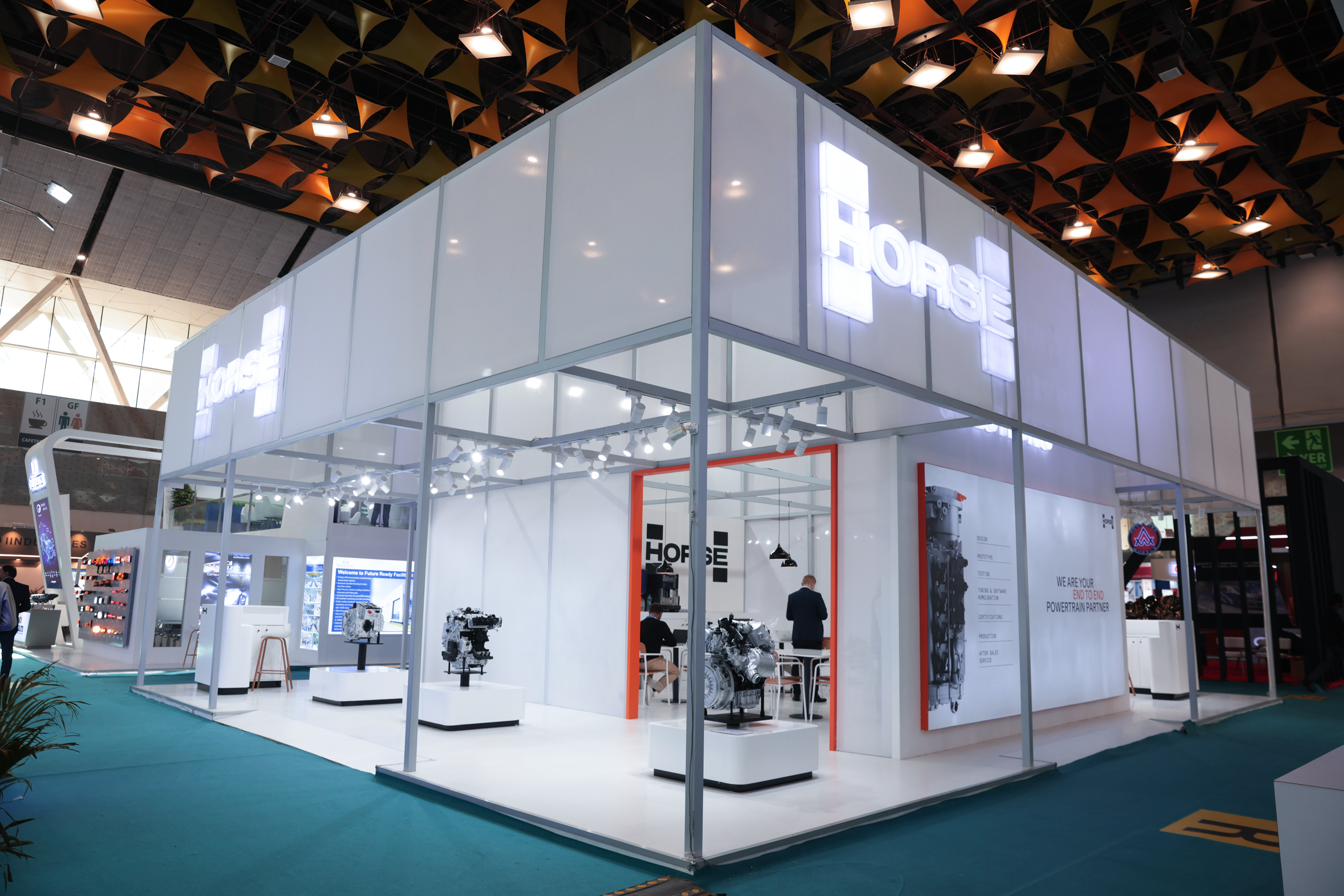 ACMA 2026 上的马牌动力总成展台图片